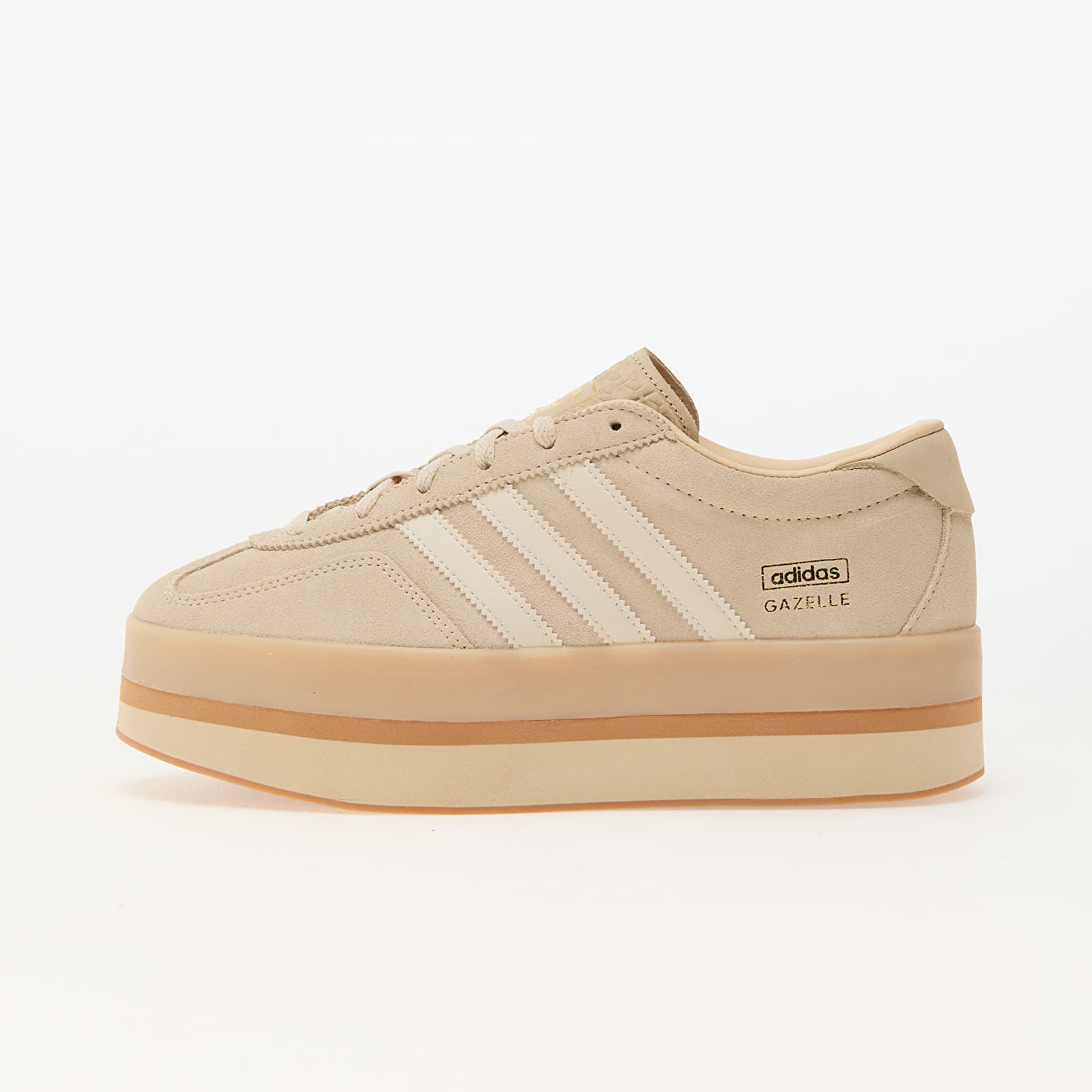 Tenisky adidas Gazelle Stack W Sand Strata/ Gum 3/ Cream White EUR 37 1/3