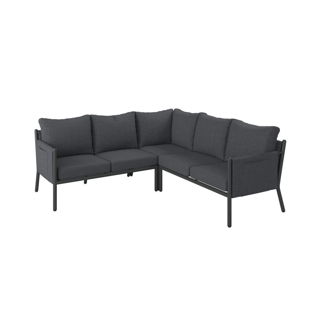 Ambia Garden TERASOVÁ SEDACIA SÚPRAVA 3-dielne, kov, textil