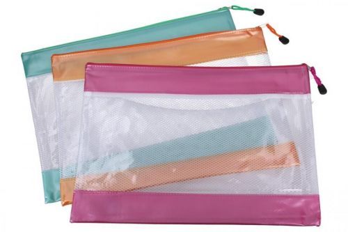 Zložka so zipsom 39x28,5cm - zelená