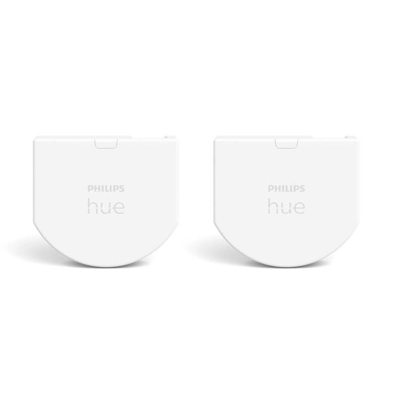 Modul Philips Hue Wall Switch 2ks (871951431802100) Philips Hue module určený pro umístění do krabičky pod vypínač světla, 1x CR2032 3V baterie, kompa
