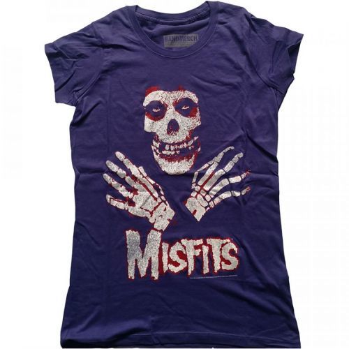 Misfits - Tričko Hands - Žena, Fialová, XL