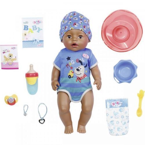 Baby Born s čarovným cumlíkom Černoško 43 cm