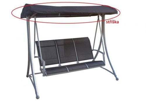 ArtRoja Strieška k hojdačke HOLLYWOOD | šedá