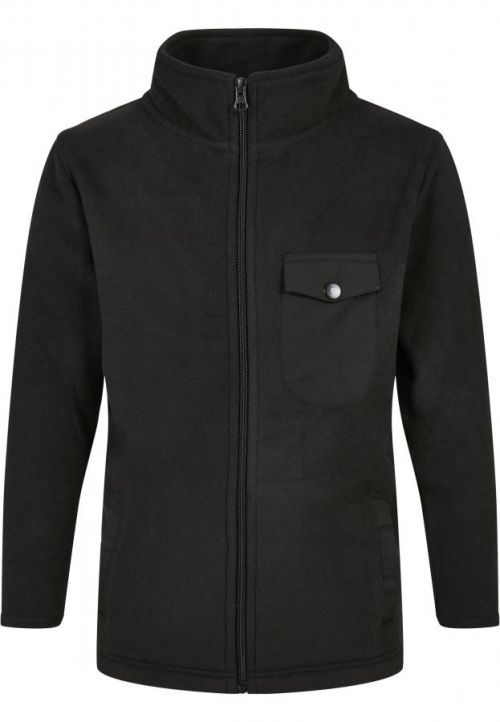 Urban Classics Boys Polar Fleece Track Jacket black - 110/116
