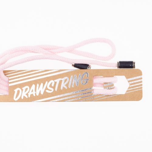 Šnúrka do kapucne s koncovkami 115 cm HEAD3 light pink