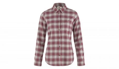 Fjällräven Övik Flannel Shirt červené F89833-410-021