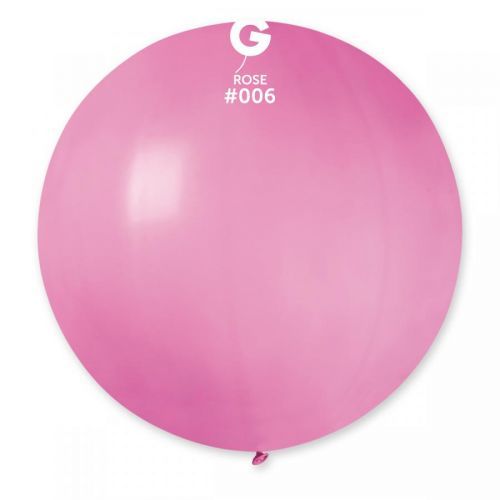 Gemar Guľatý pastelový balónik 80 cm ružový