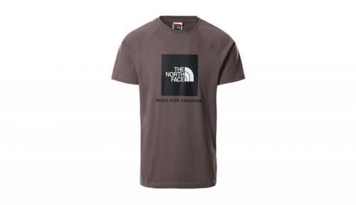 The North Face M Ss Rag Red Box Tee hnedé NF0A3BQO0KZ