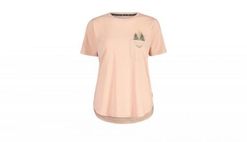 Maloja Glückskastanie Bloom W T-shirt ružové 32409-1-8471