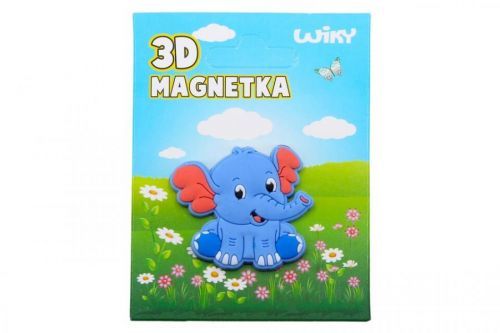 Magnetka 3D Slon