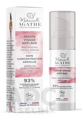 Mlle Agathe - GP Diffusion ZA de Bel Air Mademoiselle AGATHE Anti-age SÉRUM na tvár 1x30 ml