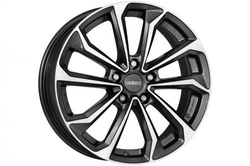 dezent ks dark 7,5x19 5x114,3 et49,5 cb67,1 leštěná čelní plocha / metalický šedý lak