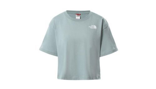 The North Face W Cropped Sd Tee šedé NF0A4SYC0LK