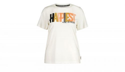 Maloja Aronstab Vintage White W T-shirt biele 32406-1-8572