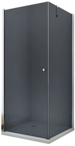 MEXEN/S - PRETORIA sprchovací kút 70x110 cm, grafit, chróm 852-070-110-01-40