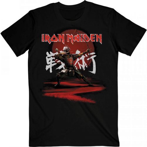 Iron Maiden - Tričko Senjutsu Eddie Archer Kanji - Muž, Unisex, Čierna, XXL