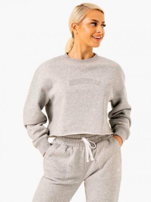 Ryderwear Dámska mikina Ultimate Fleece Grey  XS