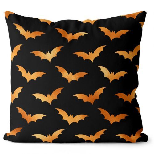 Vankúš Halloween bats (Velikost polštáře: 40 x 40 cm)
