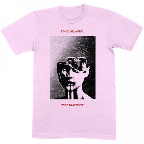 Stand Atlantic - Tričko Pink Elephant - Muž, Unisex, Ružová, S