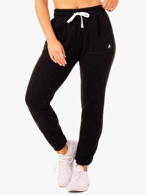 Ryderwear Dámske tepláky Ultimate High Waisted Black  XS