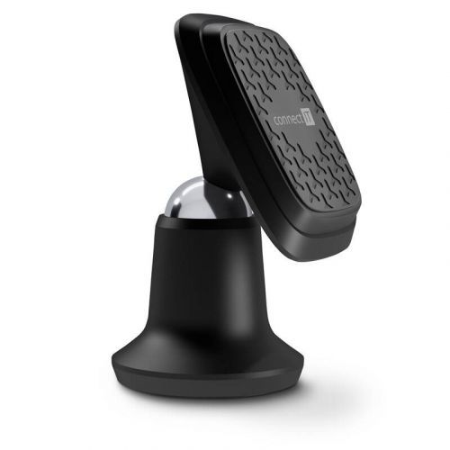 Držiak na mobil Connect IT InCarz 4Ultra magnetický, 4 magnety (CMC-4020-BK) čierny držiak na mobil do auta • určený na nalepenie na palubnú dosku pom