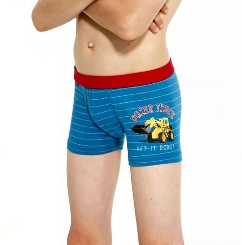 Detské boxerky Cornette Kids modré (701/76) 110