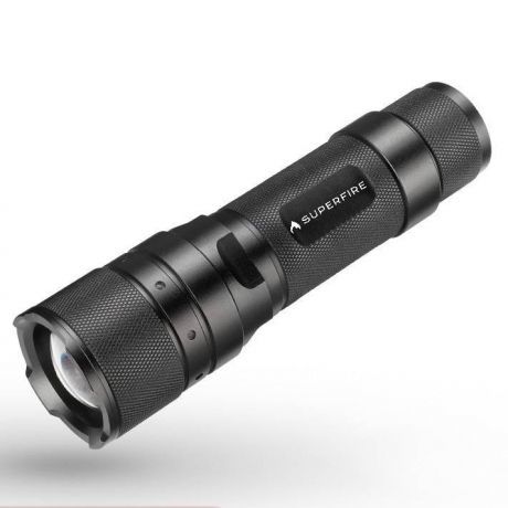 Supfire F3-L2 LED baterka 1000lm, čierna (F3-L2)