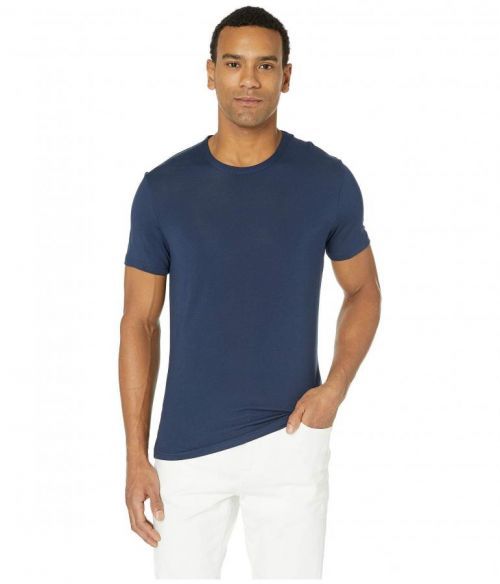 Pánske ultra-soft tričko NM1658E C9K kráľovská modrá - Calvin Klein kráľovská modrá M