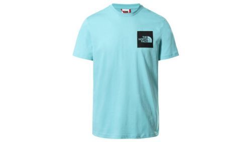 The North Face M S/S Fine Tee tyrkysové NF00CEQ53XT