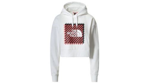 The North Face W Coord Crop Hoodie biele NF0A5ICPFN4
