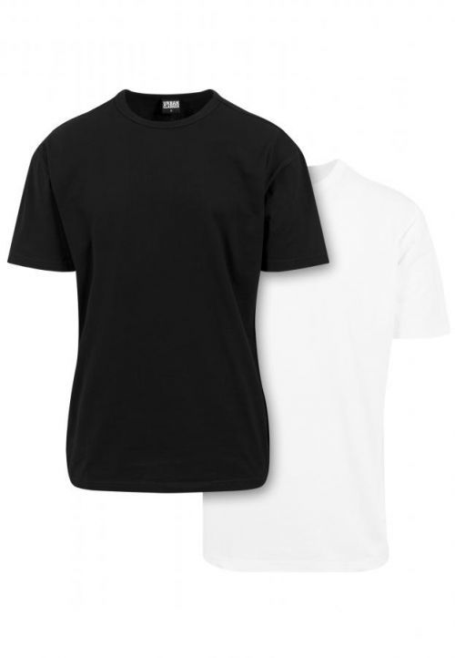 Oversized Tee 2-Pack black+white - XXL