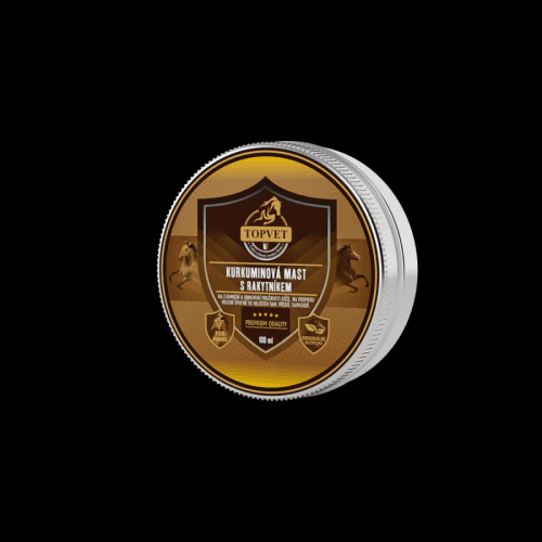 TOPVET Kurkumínová masť s rakytníkom 100 ml