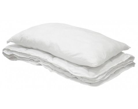 Posteľný set mikrofáze, biela%