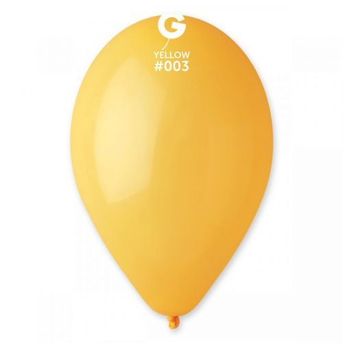 Gemar Balónik pastelový tmavá žltá 26 cm