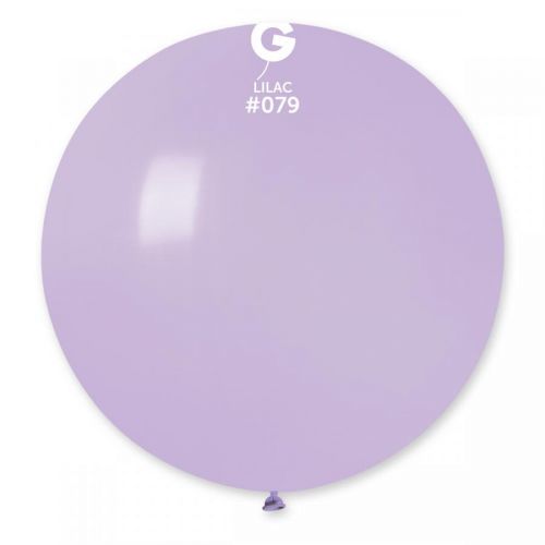 Gemar Guľatý pastelový balónik 80 cm liliový