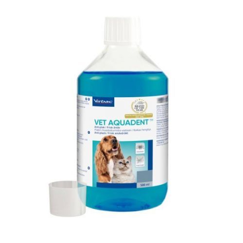 Vet aquadent proti zubnému plaku psov a mačiek 500ml