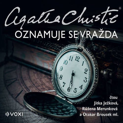 Oznamuje se vražda - Agatha Christie (mp3 audiokniha)