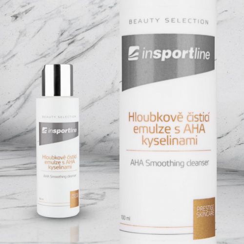 inSPORTline Hloubkově čisticí emulze s AHA kyselinami 100 ml