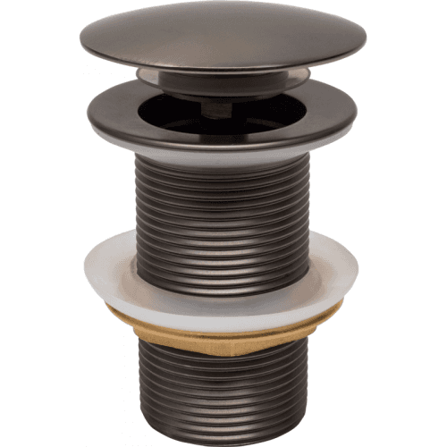 Výpusť pro umyvadla bez přepadu MEXEN DARJA klik-klak grafit