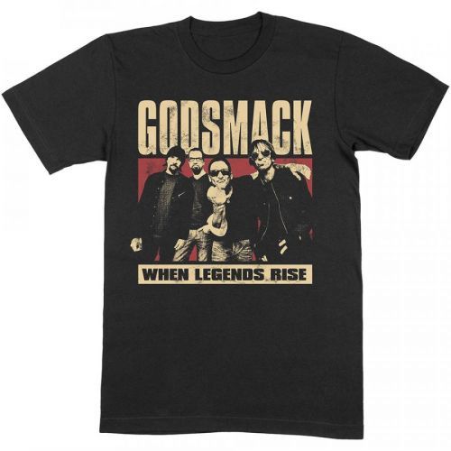 Godsmack - Tričko Legends Photo - Muž, Unisex, Čierna, XXL