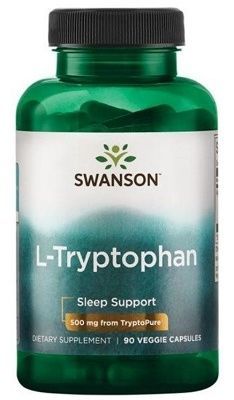 Swanson l-tryptophan 500 mg 60 kapsúl