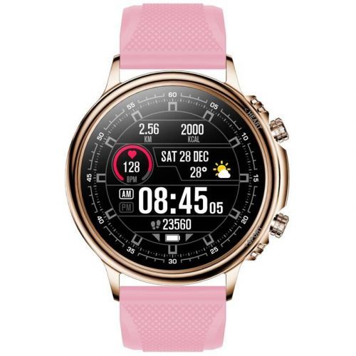 Chytré hodinky Carneo Prime slim - růžové Smart hodinky CARNEO Prime slim gold
Nejtenčí, manažerské fitness hodinky na trhu CARNEO Prime Slim v zlatém