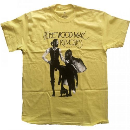 Fleetwood Mac - Tričko Rumours - Muž, Unisex, Žltá, L