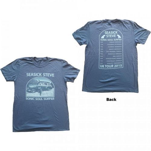Seasick Steve - Tričko Sonic Soul Surfer - Muž, Unisex, Modrá, L