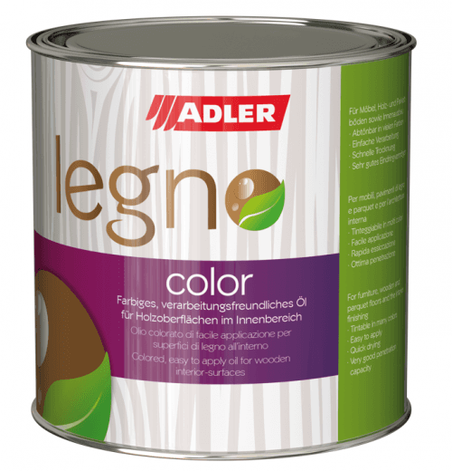 Adler Legno-Color - farebný interiérový olej na drevo 2,5 l sk 13