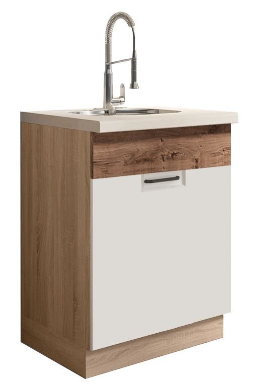 Skrinka do kuchyne Favorit 11D Sonoma/White/Ribbeck