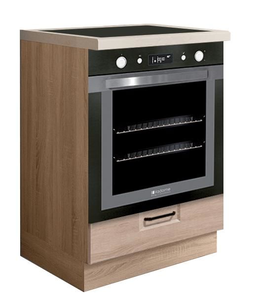 Skrinka do kuchyne Favorit 17D Sonoma/White/Ribbeck