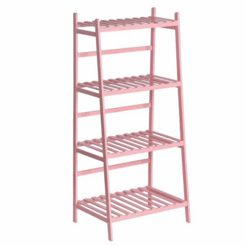 Skládací regál, růžová, Nepel TYP 4 + dárek
