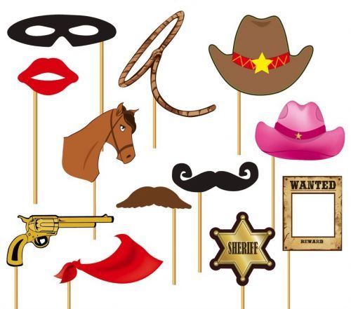 Guirca Rekvizity na fotenie -  Cowboy