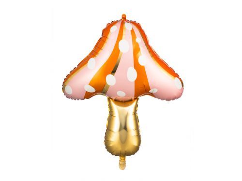 PartyDeco Fóliový balón - Muchotrávka 66x75cm